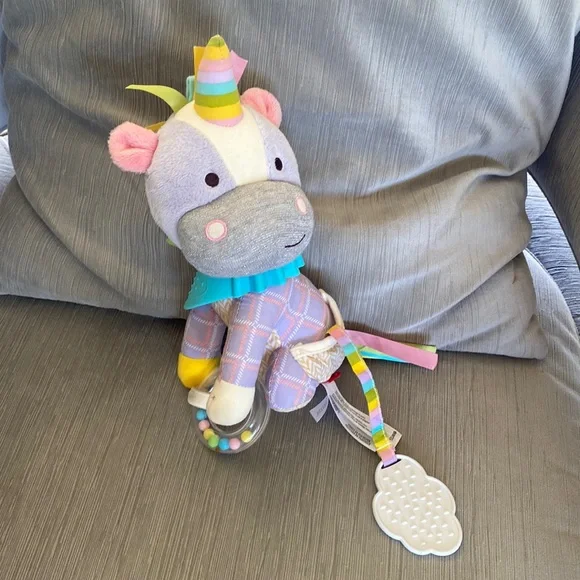 Skip Hop Toys Skip Hop Bandana Buddies Unicorn Activity Toy